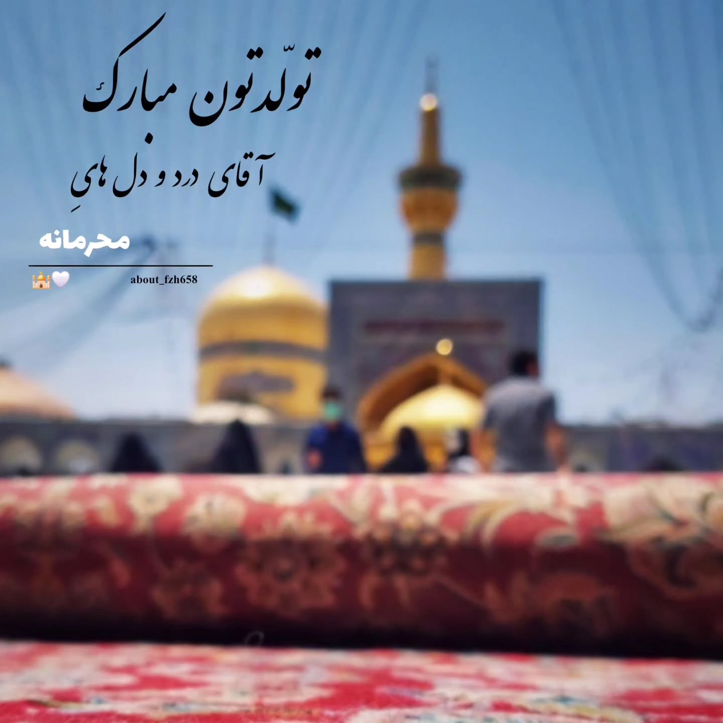 عکس تولد امام رضا مشهد