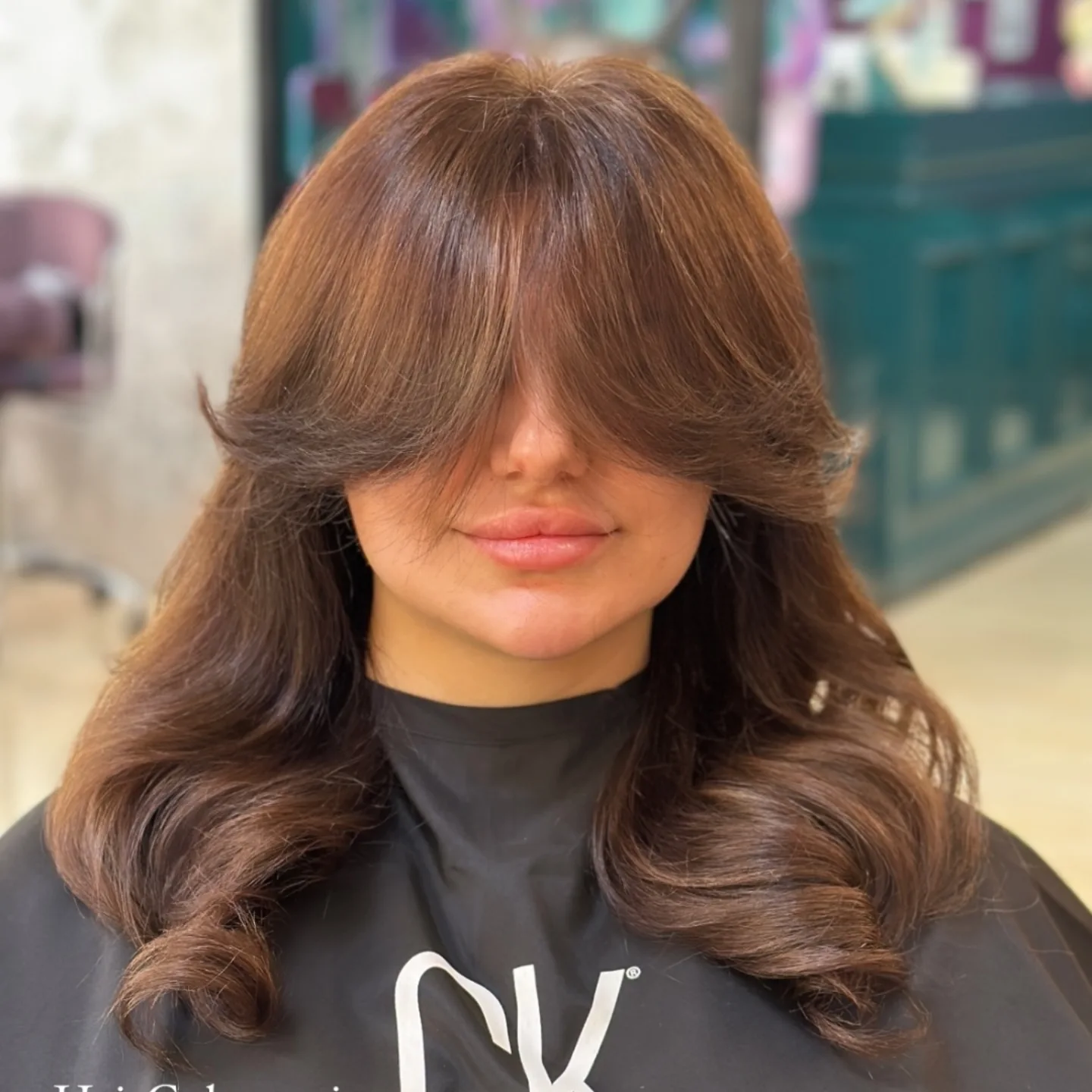 مدل مو چتری پرده ای دخترانه