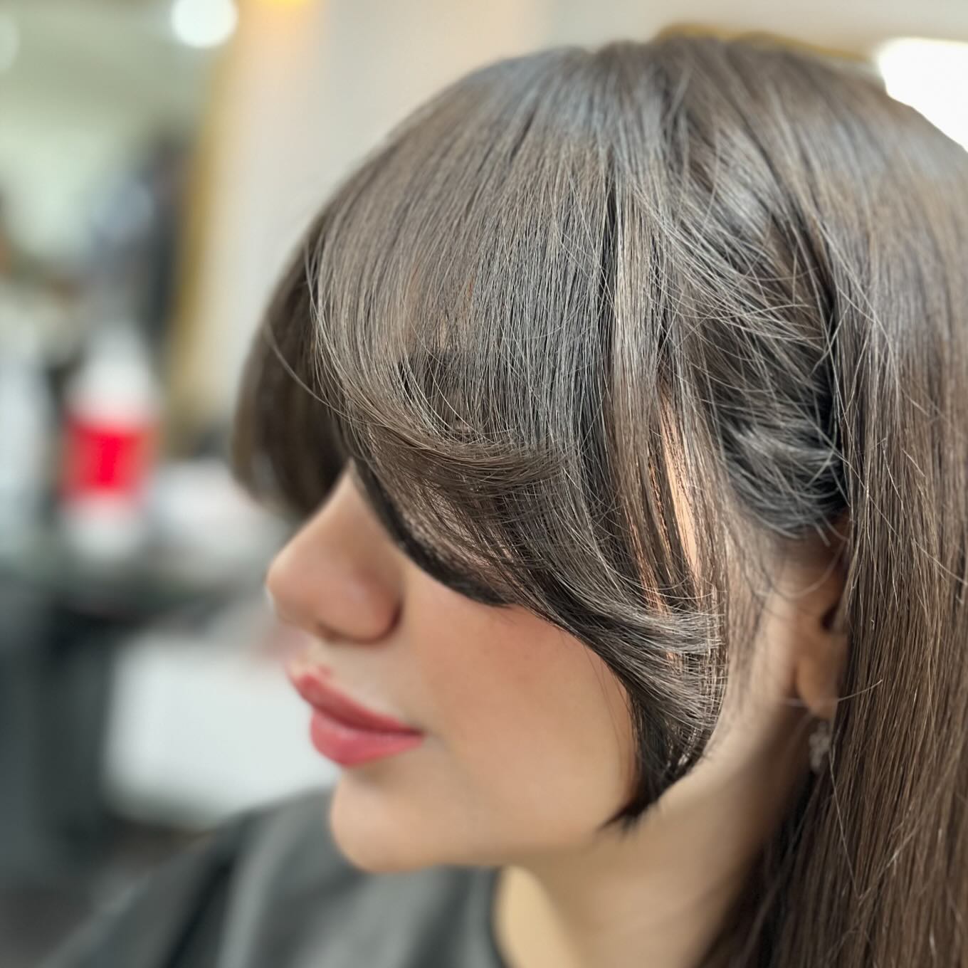 مدل مو چتری پرده ای بلند