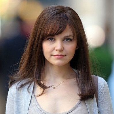 مدل مو چتری پرده ای برای صورت گرد