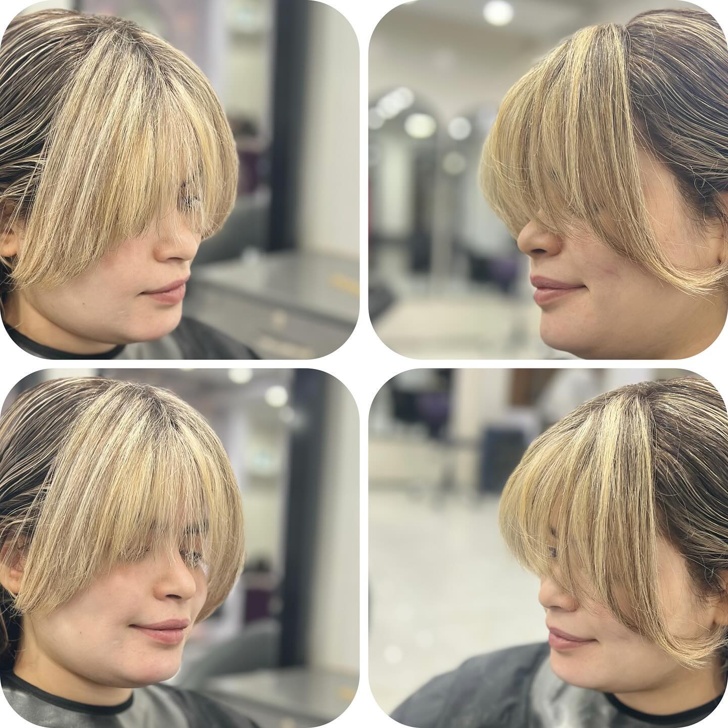 مدل مو چتری پرده ای کوتاه