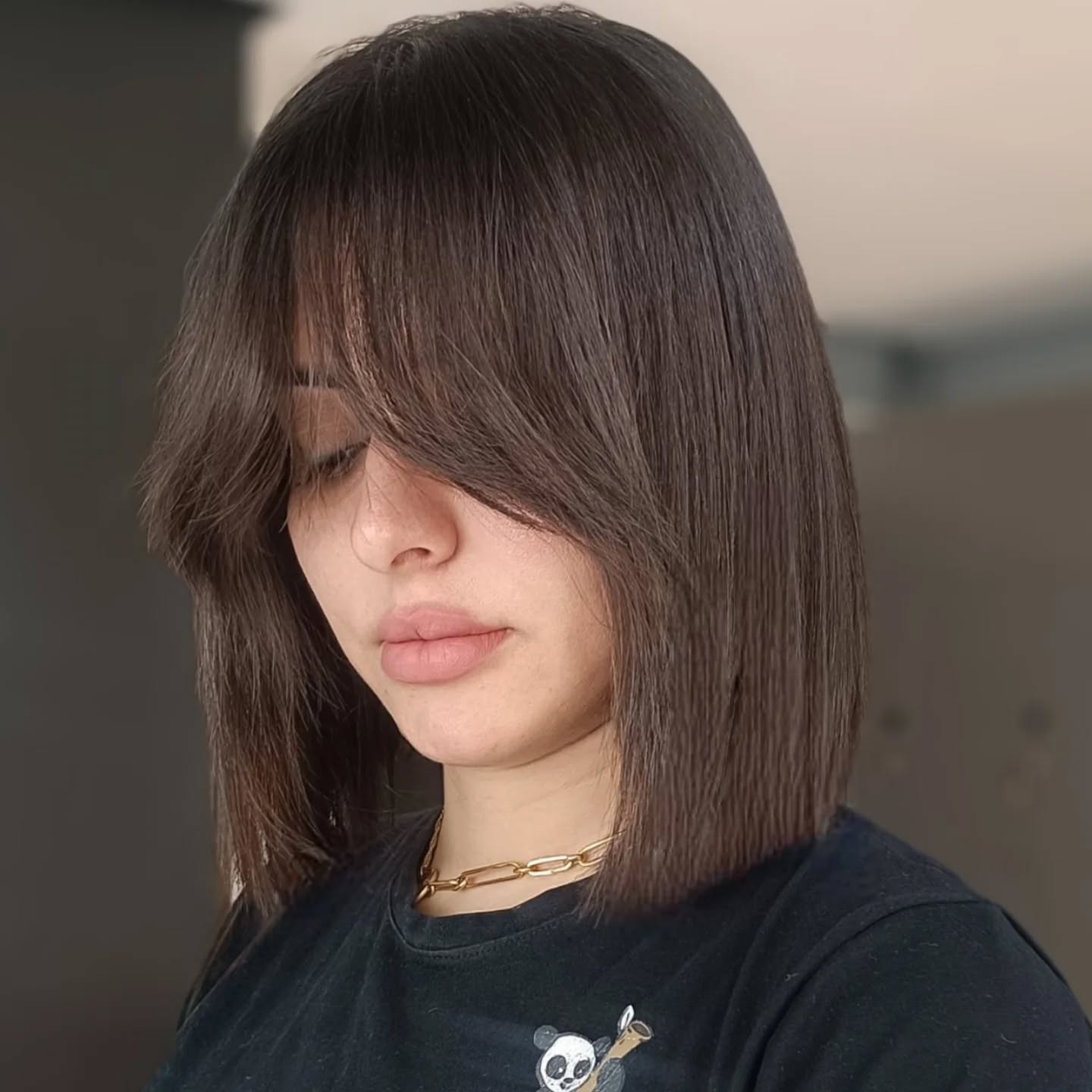 مدل مو چتری پرده ای