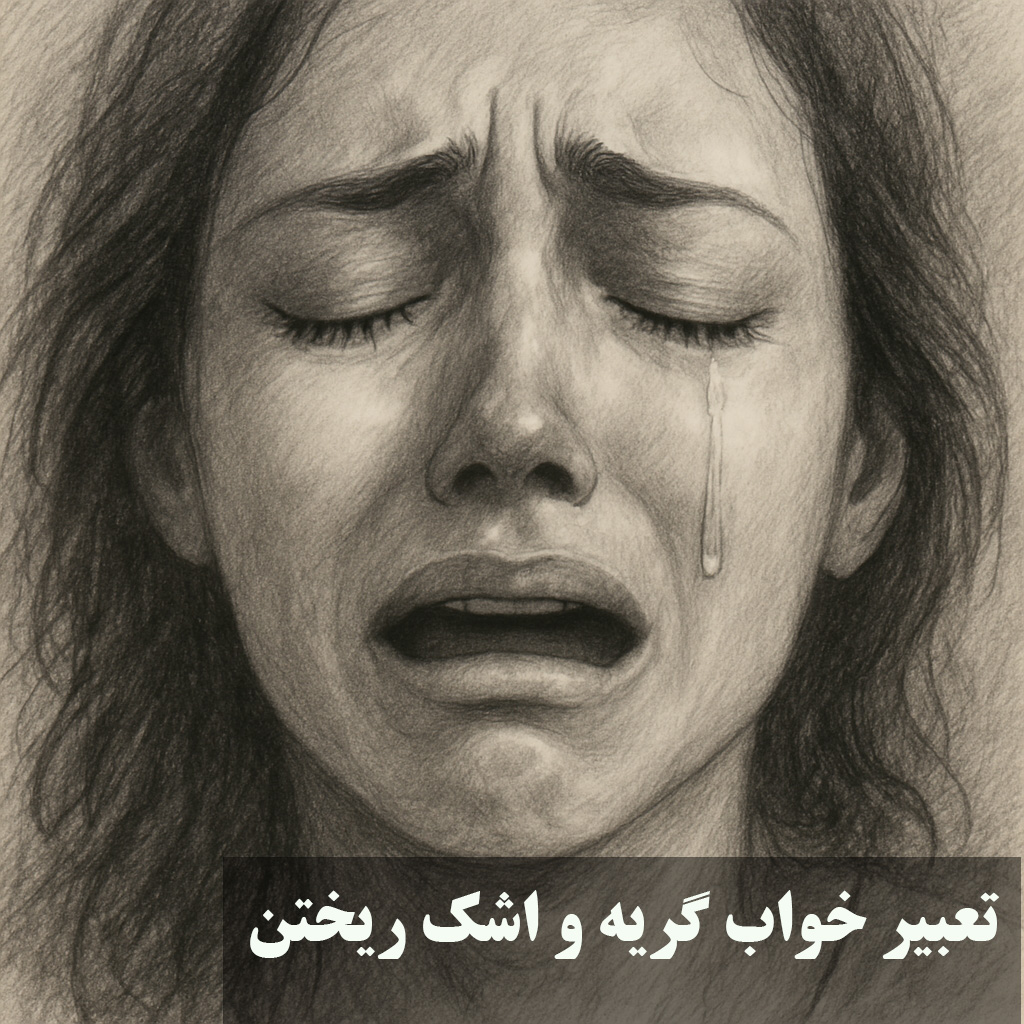 تعبیر خواب گریه و اشک ریختن