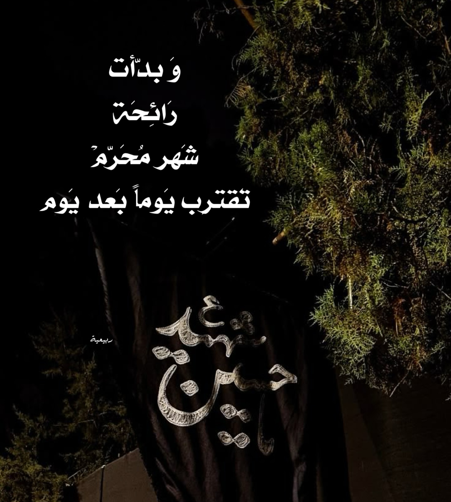 عکس نوشته سلام بر محرم