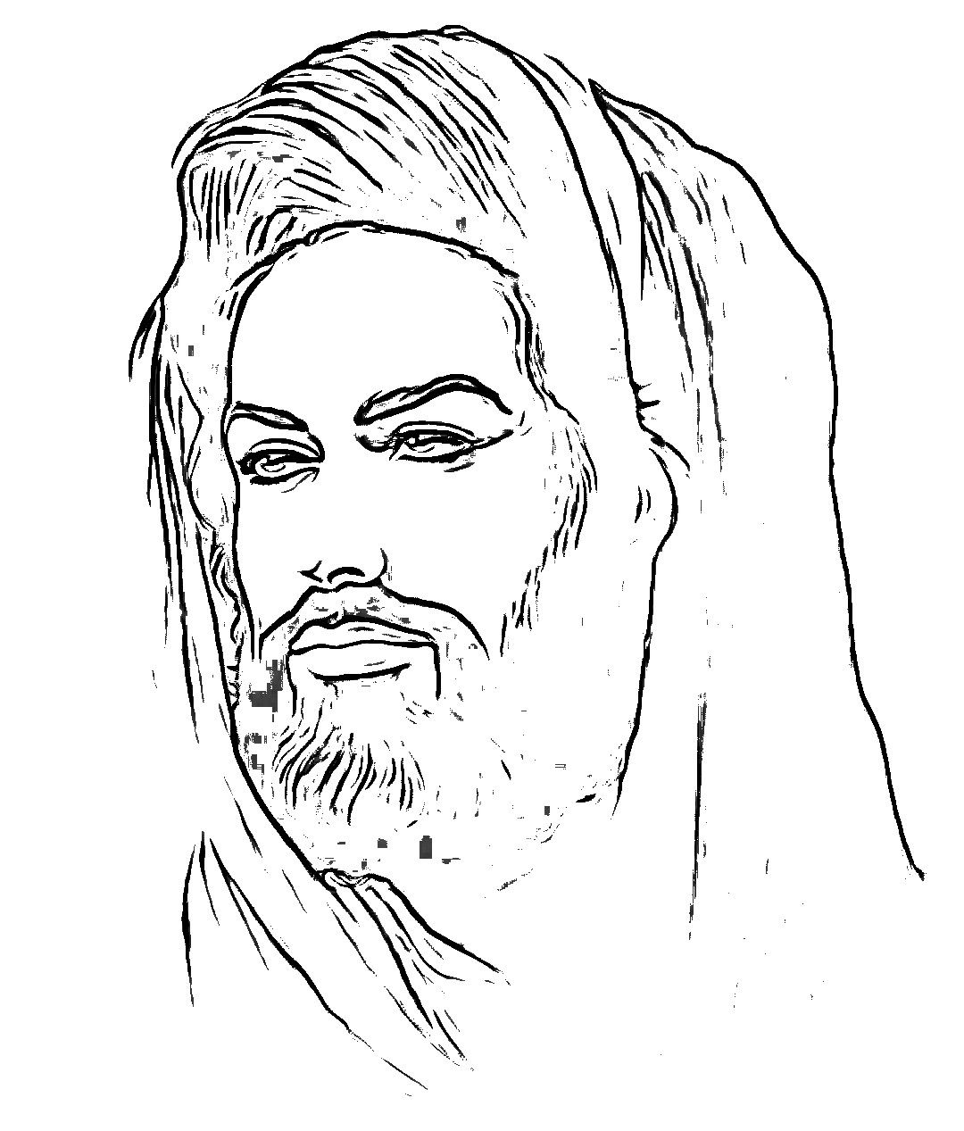 عکس نقاشی امام حسین