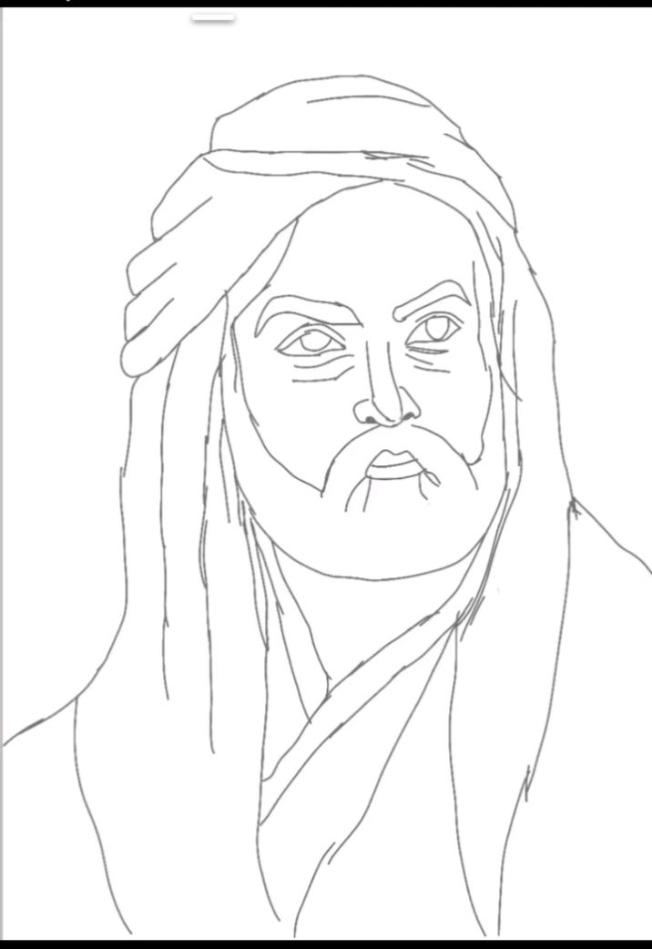عکس نقاشی امام حسین