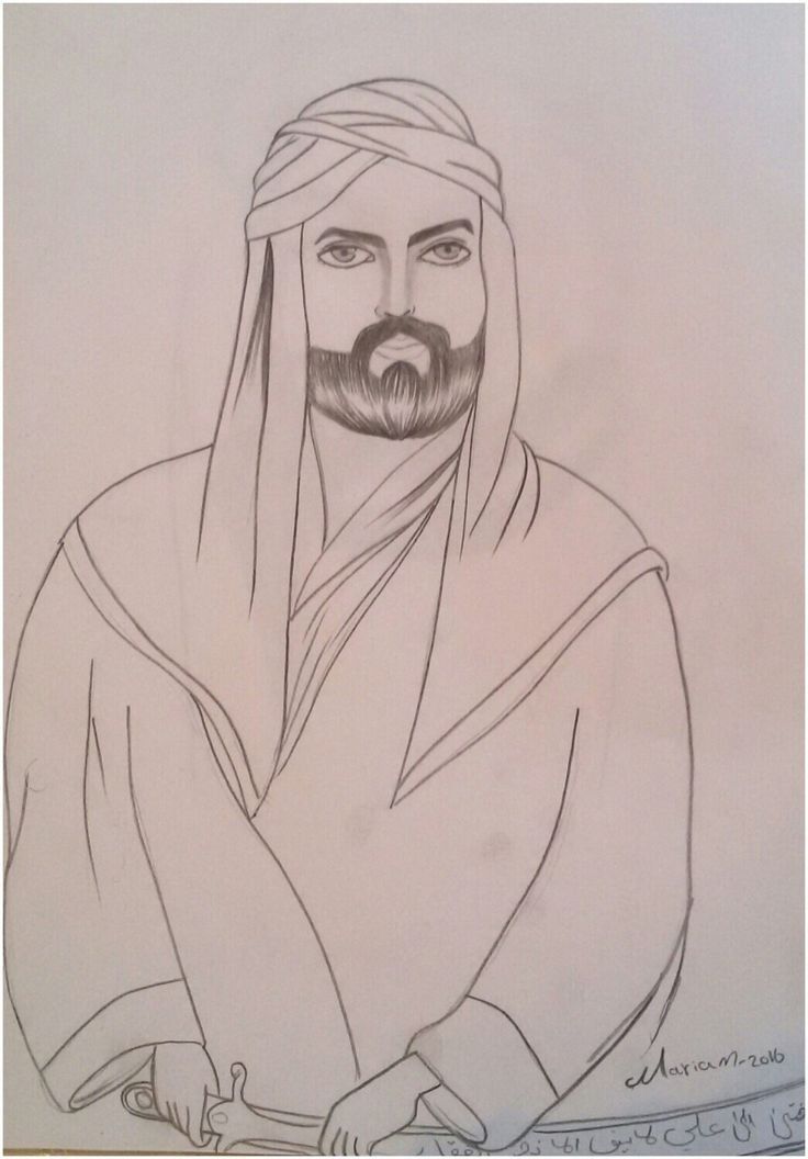 عکس نقاشی امام حسین