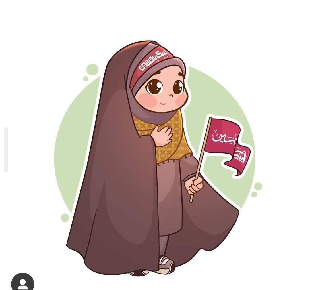 نقاشی امام حسین ساده و آسان