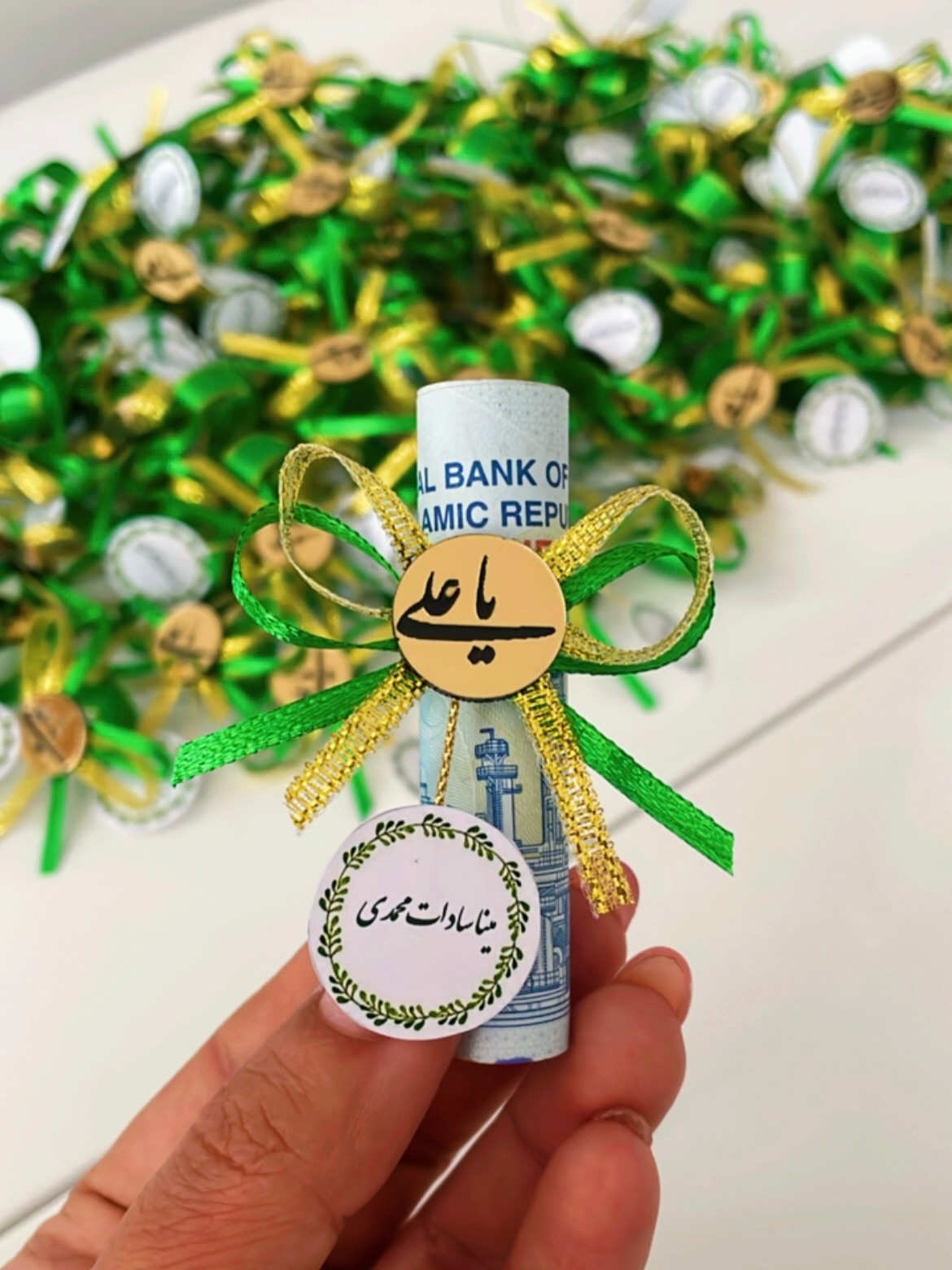گیفت عید غدیر با مقوا