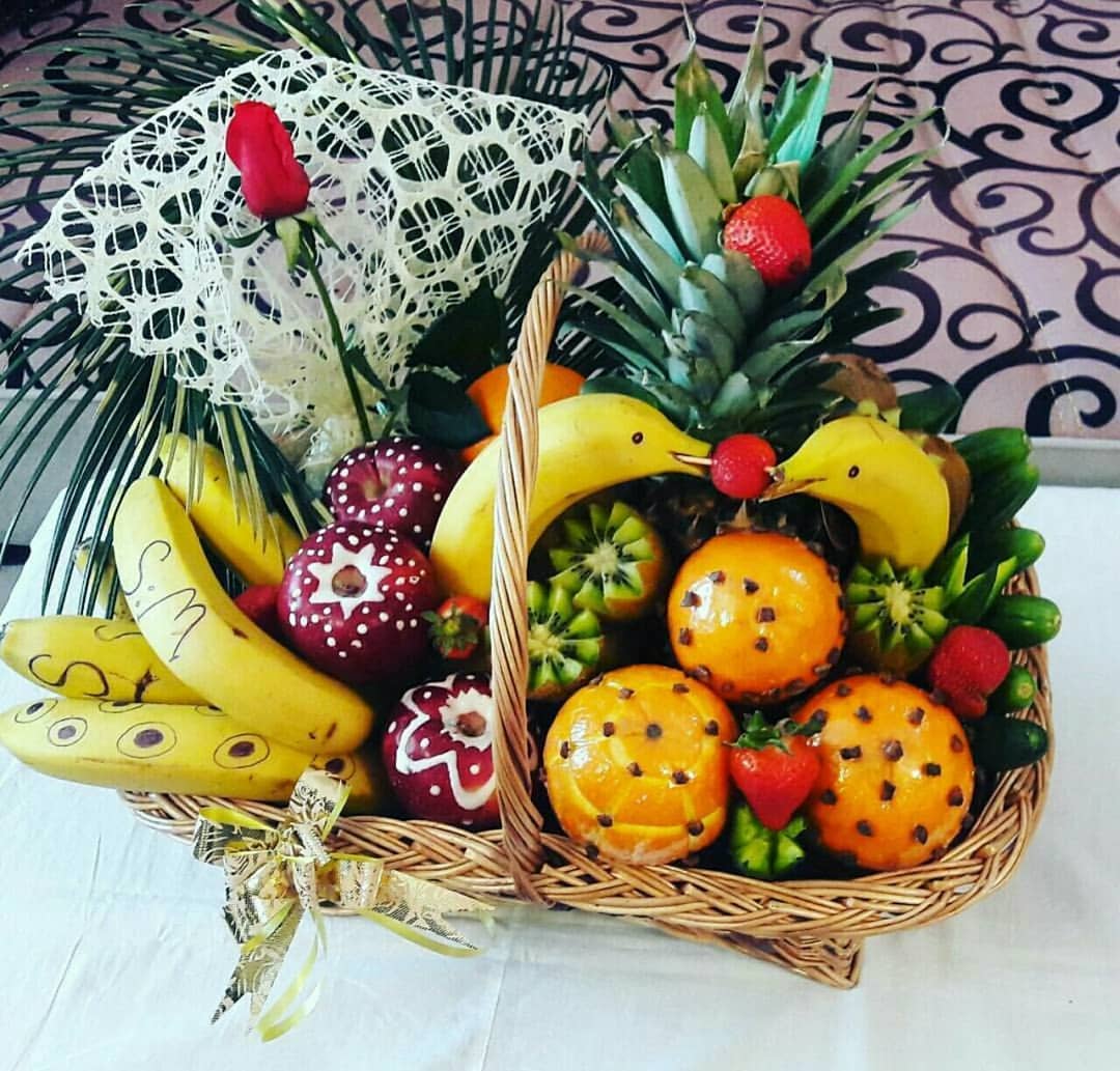 تزیین میوه برای عید قربان عروس