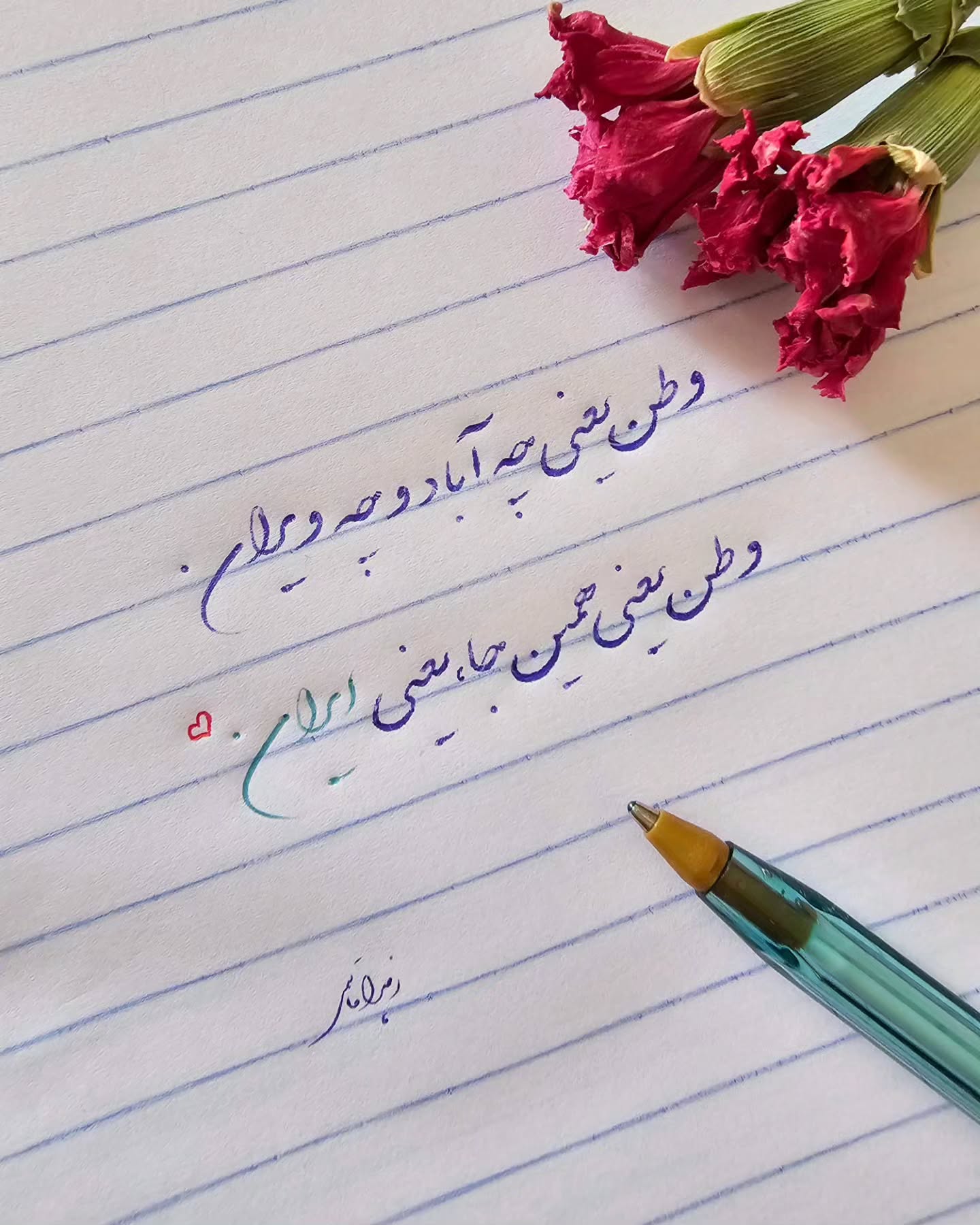 عکس پرچم ایران برای پروفایل واتساپ