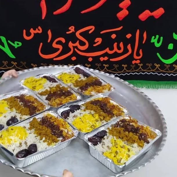 تزیین عدس پلو با زرشک