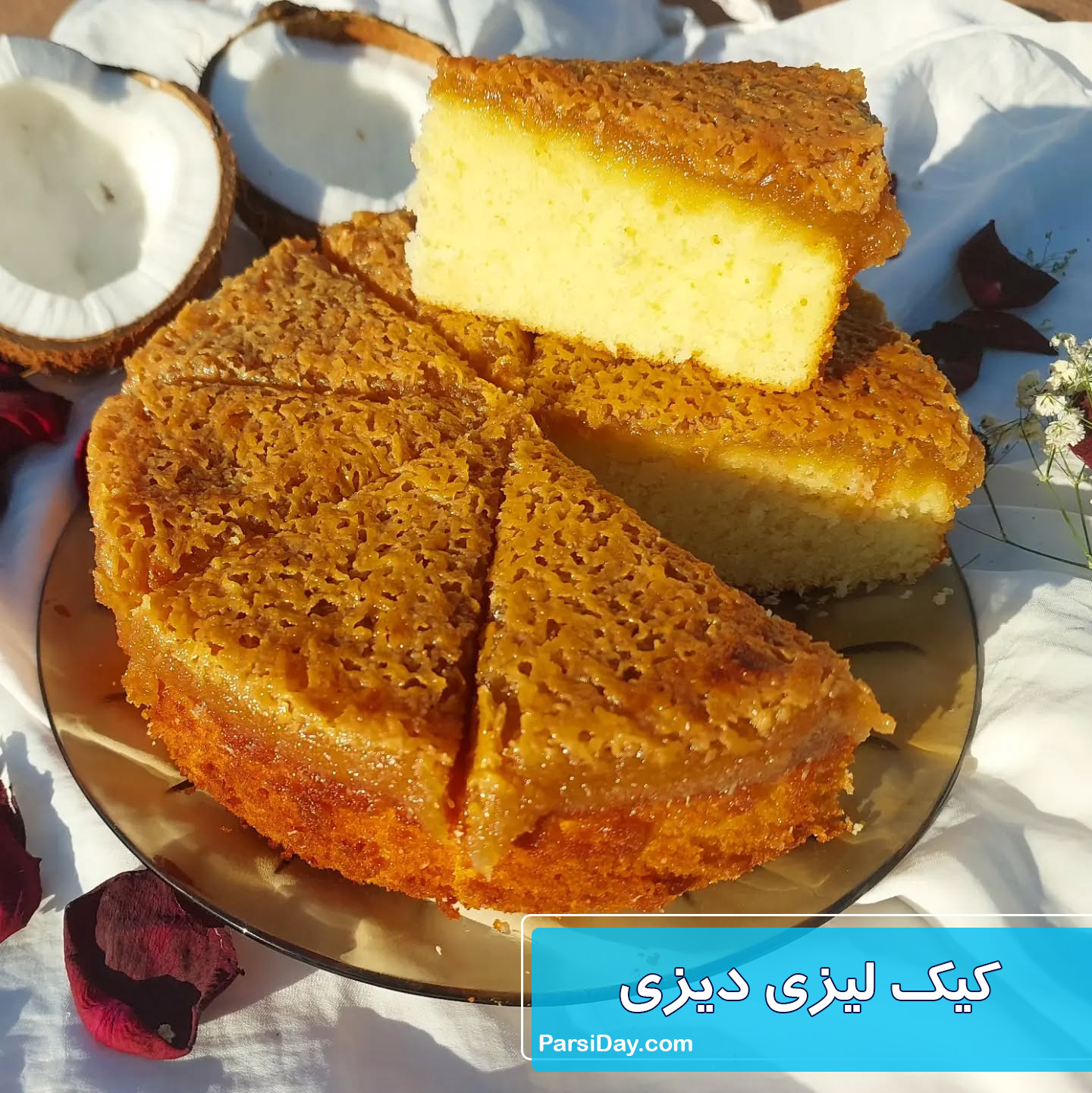 طرز تهیه کیک لیزی دیزی