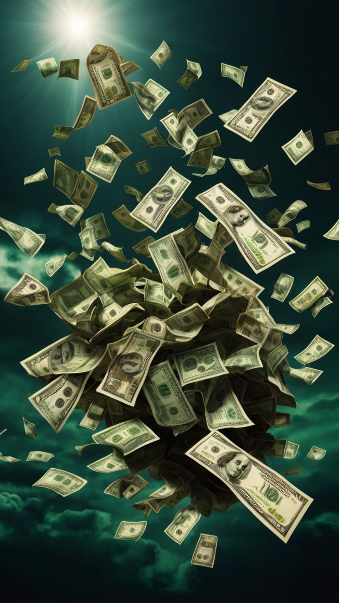 عکس دلار برای پس زمینه کامپیوتر