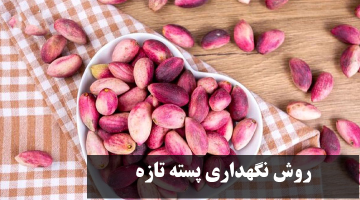 روش نگهداری پسته تازه در منزل در یخچال و فریزر به مدت طولانی + روش نگهداری پسته خام با پوست در فریزر
