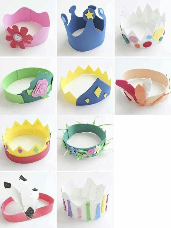 الگوی کلاه تولد مقوایی