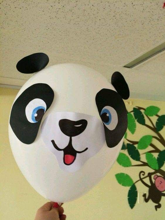 کاردستی روز کودک با بادکنک