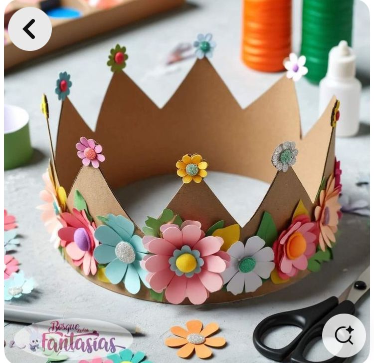 کاردستی تاج مناسب برای روز جهانی کودک