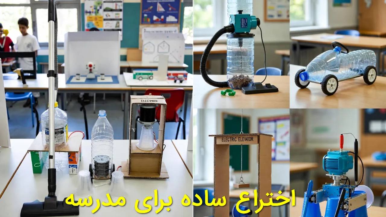 اختراع ساده برای مدرسه