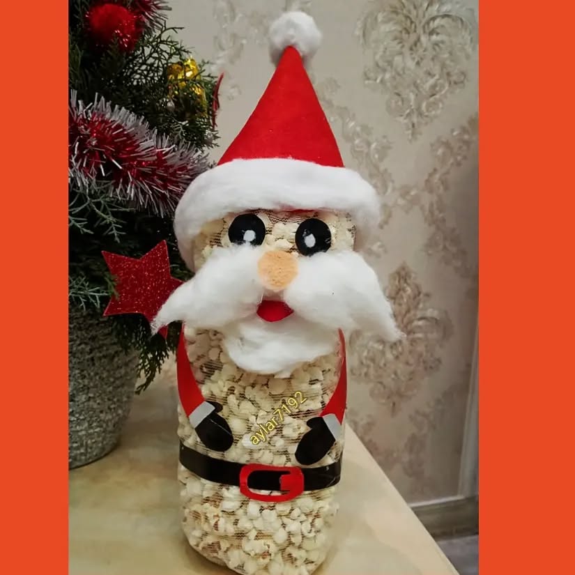 تزیین پفیلا با پلاستیک فریزر