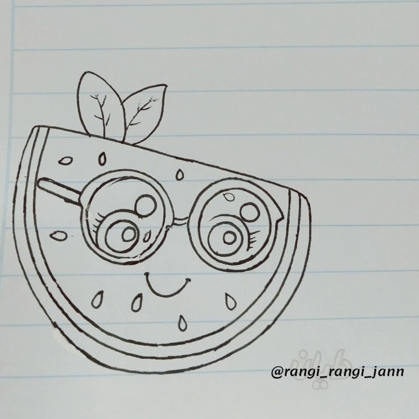 نقاشی شب یلدا برای مدرسه