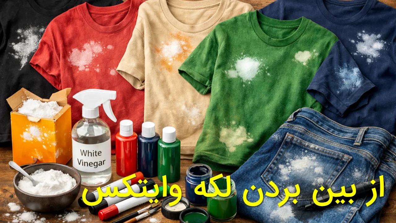 از بین بردن لکه وایتکس