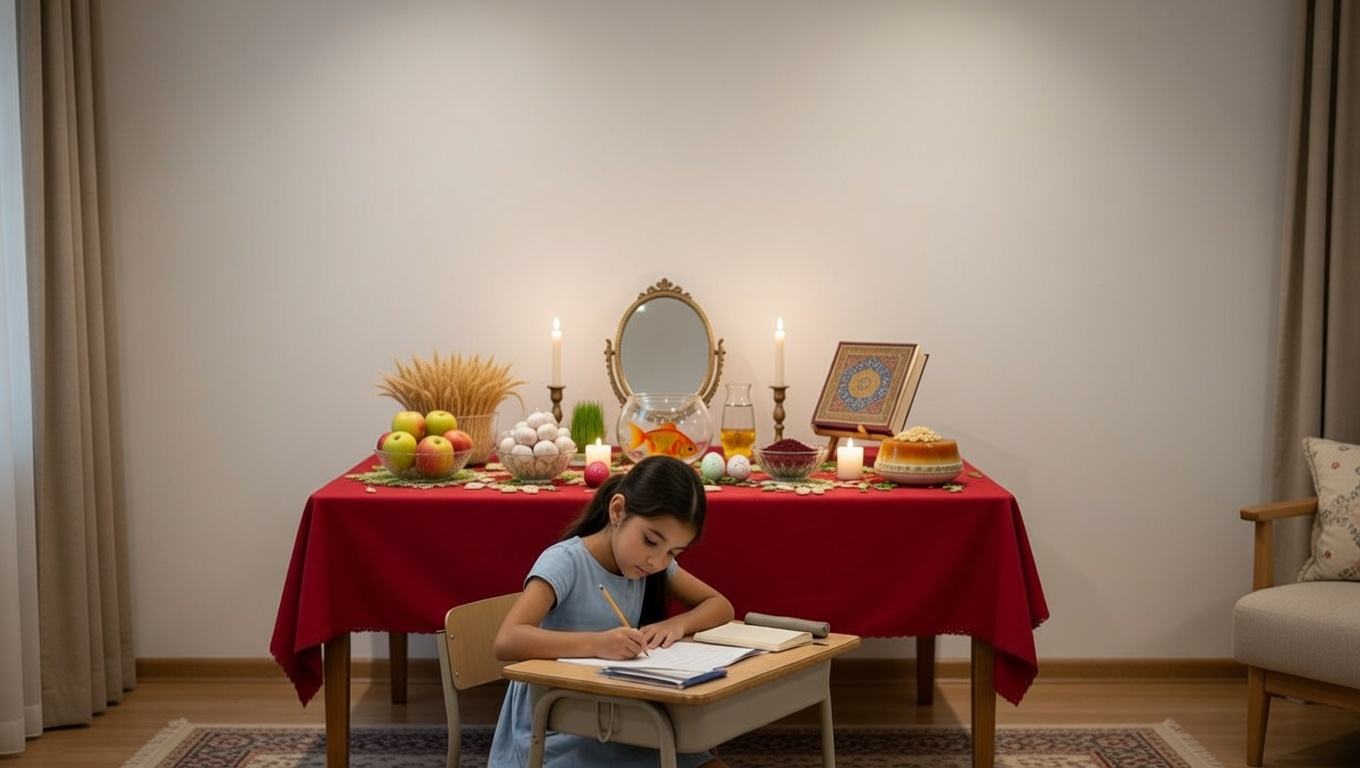 انشا در مورد عید نوروز کلاس چهارم