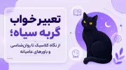 تعبیر خواب گربه سیاه؛ از نگاه کلاسیک تا روان‌شناسی و باورهای عامیانه