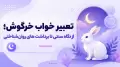تعبیر خواب خرگوش؛ از نگاه سنتی تا برداشت‌های روان‌شناختی