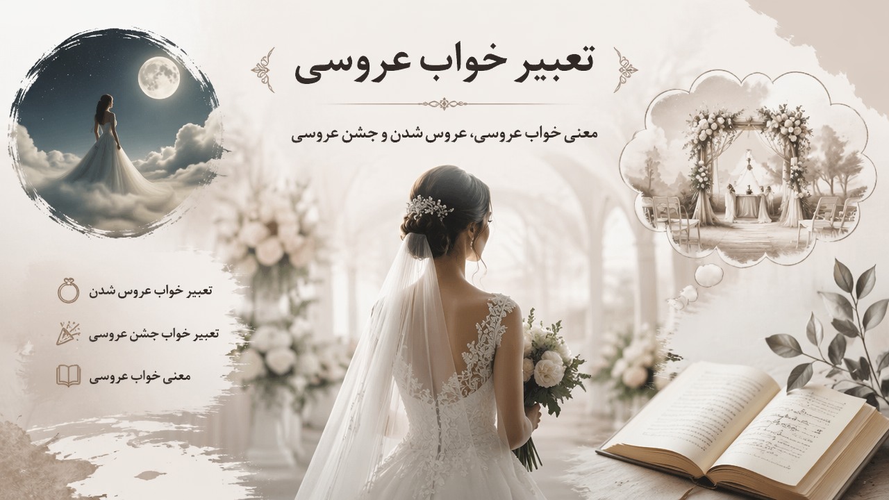 تعبیر خواب عروسی, تعبیر خواب عروس شدن, تعبیر خواب جشن عروسی, معنی خواب عروسی,