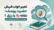 تعبیر خواب شپش حضرت یوسف؛ نشانه بلا یا رزق؟ جمع بندی دیدگاه‌ها و نمونه‌های رایج