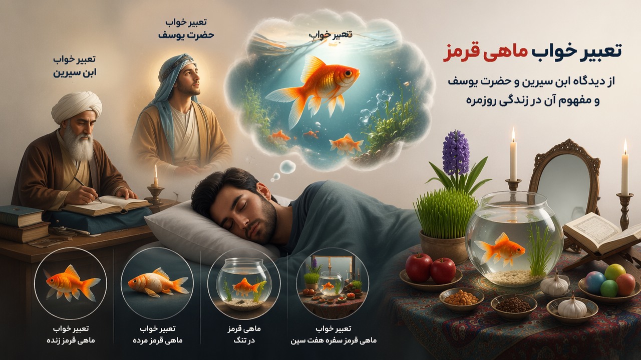 تعبیر خواب ماهی قرمز, ماهی قرمز در خواب, تعبیر خواب ماهی قرمز ابن سیرین, تعبیر خواب ماهی قرمز زنده, تعبیر خواب ماهی قرمز مرده, ماهی قرمز در تنگ, تعبیر خواب ماهی قرمز حضرت یوسف, تعبیر خواب ماهی قرمز سفره هفت سین,
