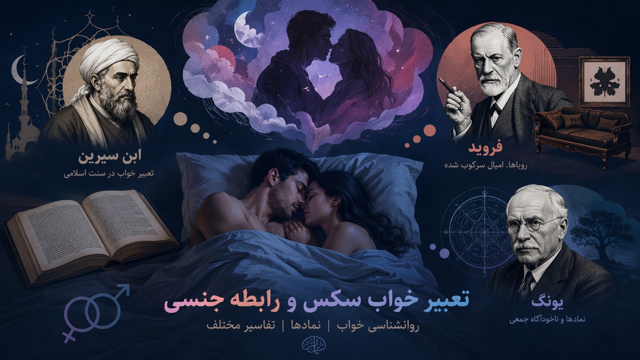 تعبیر خواب سکس, خواب جنسی, تعبیر خواب رابطه, روانشناسی خواب, ابن سیرین, فروید, یونگ, 