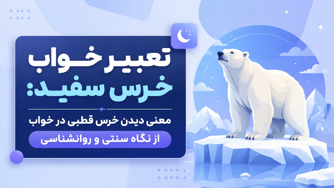 تعبیر خواب خرس سفید: معنی دیدن خرس قطبی در خواب از نگاه سنتی و روانشناسی