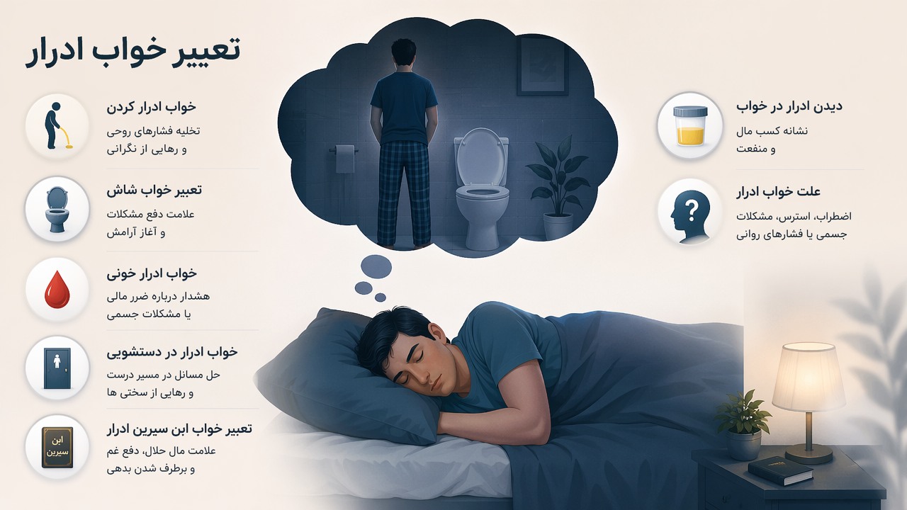 تعبیر خواب ادرار, خواب ادرار کردن, تعبیر خواب شاش, خواب ادرار خونی, خواب ادرار در دستشویی, تعبیر خواب ابن سیرین ادرار, دیدن ادرار در خواب, علت خواب ادرار,