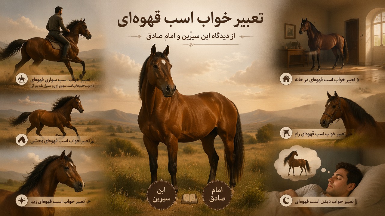 تعبیر خواب اسب قهوه ای, تعبیر خواب اسب قهوه ای ابن سیرین, تعبیر خواب اسب قهوه ای امام صادق, تعبیر خواب اسب سواری قهوه ای, تعبیر خواب اسب قهوه ای در خانه, تعبیر خواب اسب قهوه ای رام, تعبیر خواب اسب قهوه ای وحشی, تعبیر خواب اسب قهوه ای زیبا, تعبیر خواب اسب قهوه ای و سوار شدن بر آن, تعبیر خواب دیدن اسب قهوه ای, 