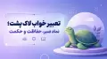 تعبیر خواب لاک پشت؛ نماد صبر، حفاظت و حکمت