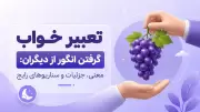 تعبیر خواب گرفتن انگور از دیگران: معنی، جزئیات و سناریوهای رایج