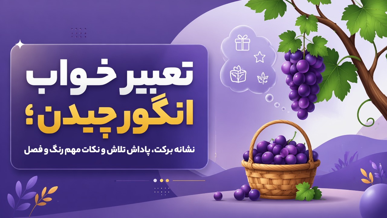 تعبیر خواب انگور چیدن؛ نشانه برکت، پاداش تلاش و نکات مهم رنگ و فصل