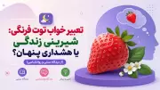 تعبیر خواب توت فرنگی: شیرینی زندگی یا هشداری پنهان؟ (از دیدگاه سنتی و روانشناسی)
