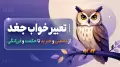 تعبیر خواب جغد | از دشمنی و خبر بد تا حکمت و فرزانگی