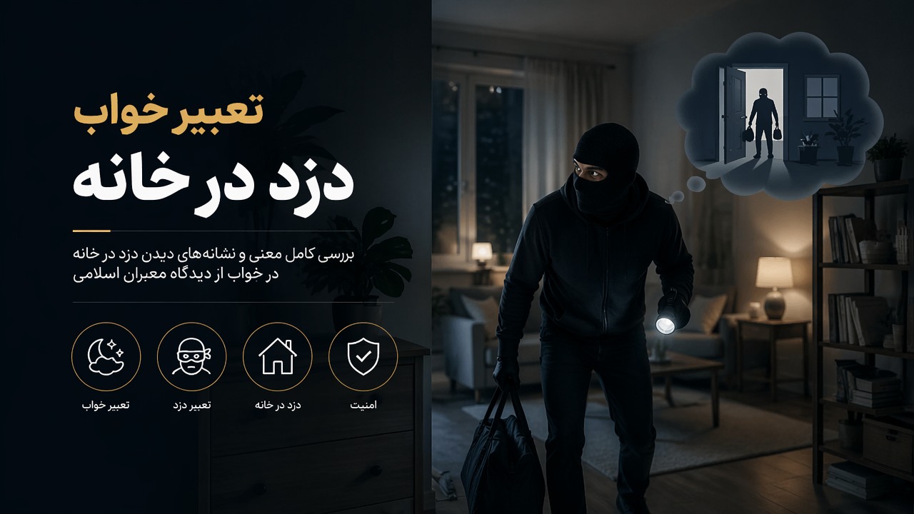 تعبیر خواب دزد در خانه, تعبیر دزد, تعبیر خواب, دزد در خانه, امنیت, 