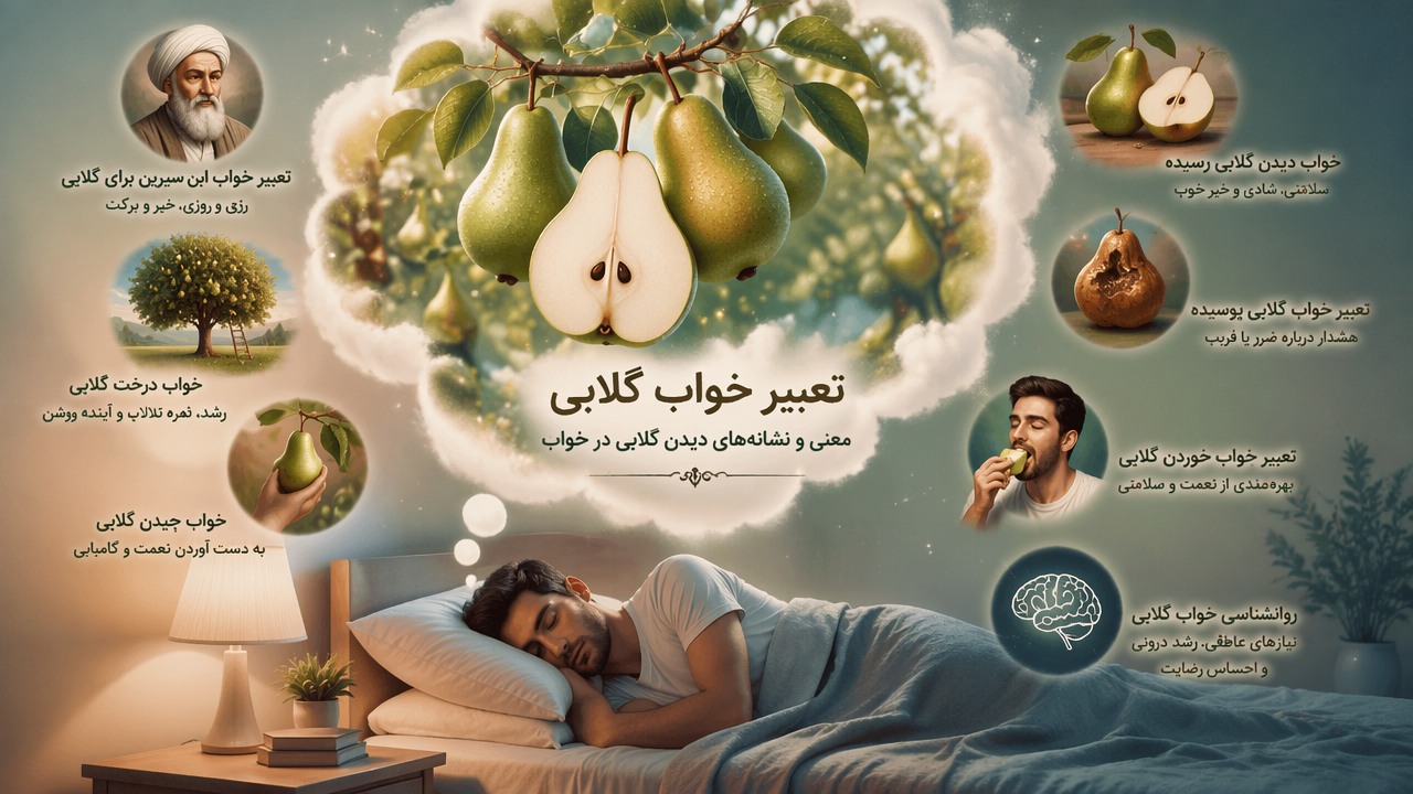 تعبیر خواب گلابی, معنی خواب گلابی, خواب دیدن گلابی رسیده, تعبیر خواب ابن سیرین برای گلابی, خواب درخت گلابی, تعبیر خواب گلابی پوسیده, روانشناسی خواب گلابی, گلابی در خواب نشانه چیست, تعبیر خواب خوردن گلابی, خواب چیدن گلابی,