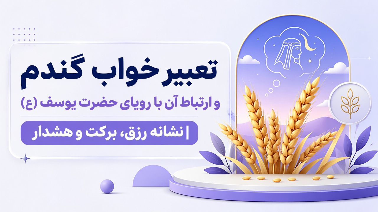 تعبیر خواب گندم و ارتباط آن با رویای حضرت یوسف (ع) | نشانه رزق، برکت و هشدار
