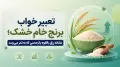 تعبیر خواب برنج خام خشک؛ نشانه رزق بالقوه یا زحمتی که به ثمر می‌رسد