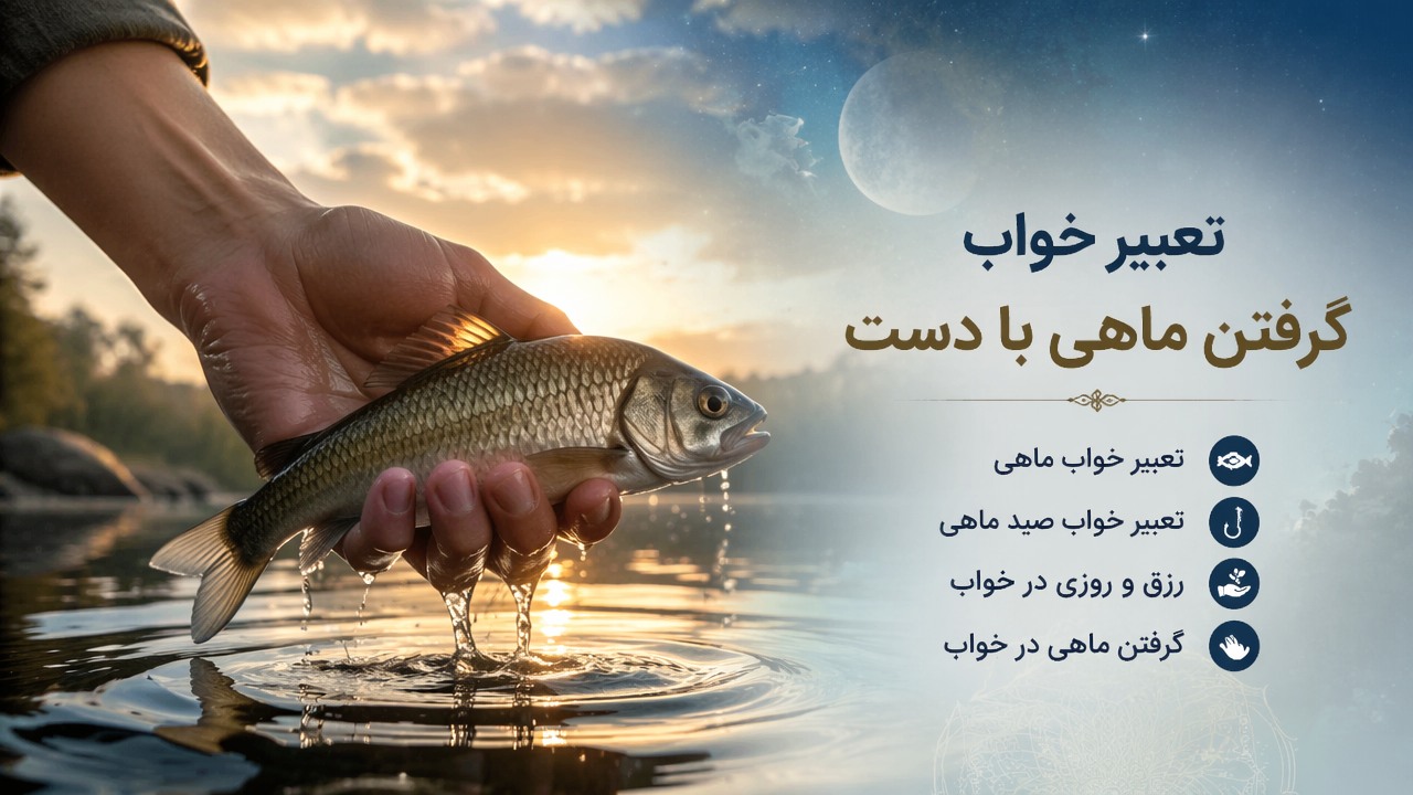 تعبیر خواب گرفتن ماهی با دست, تعبیر خواب ماهی, گرفتن ماهی در خواب, تعبیر خواب صید ماهی, تعبیر خواب ماهی با دست, رزق و روزی در خواب, 