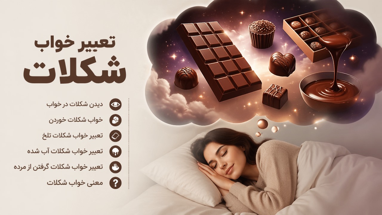 تعبیر خواب شکلات, خواب شکلات, تعبیر خواب, دیدن شکلات در خواب, خواب شکلات خوردن, تعبیر خواب شکلات خوردن, تعبیر خواب شکلات تلخ, تعبیر خواب شکلات آب شده, تعبیر خواب شکلات گرفتن از مرده, معنی خواب شکلات,