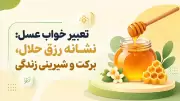 تعبیر خواب عسل: نشانه رزق حلال، برکت و شیرینی زندگی