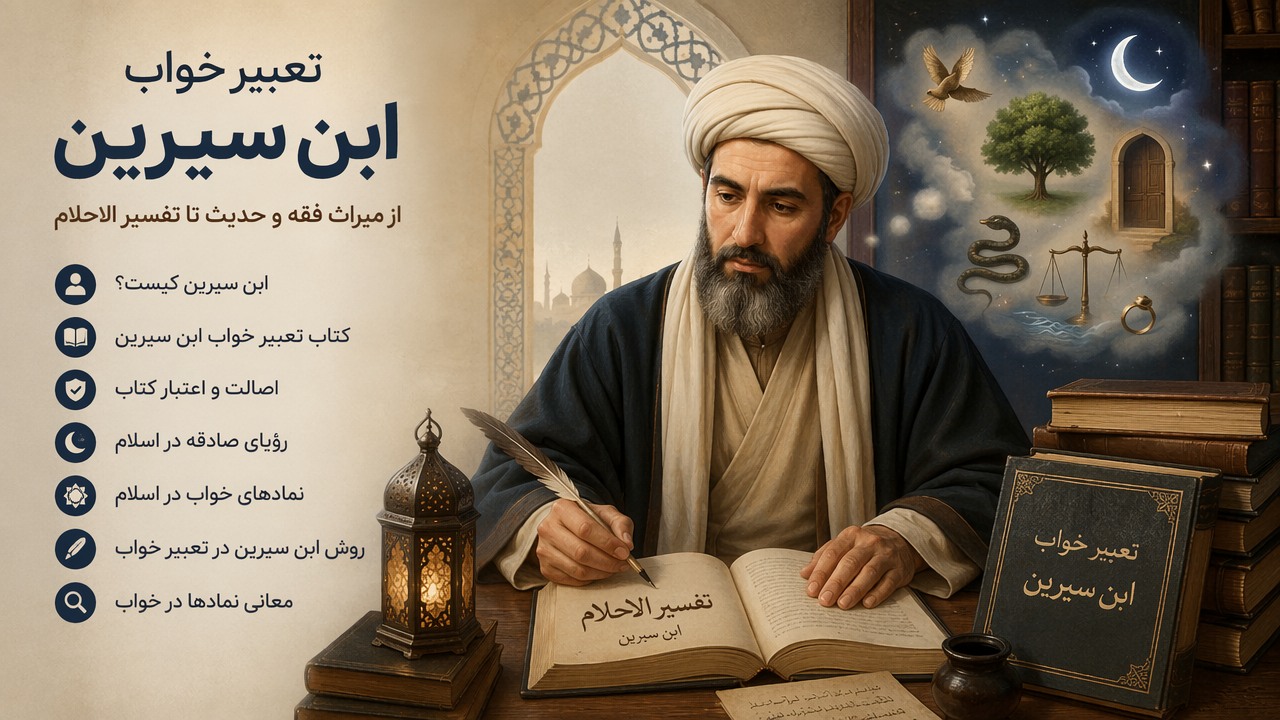 تعبیر خواب ابن سیرین, ابن سیرین کیست, کتاب تعبیر خواب ابن سیرین, اصالت کتاب ابن سیرین, رؤیای صادقه, نمادهای خواب در اسلام, تفسیر الاحلام, روش تعبیر خواب, معانی نمادها در خواب,