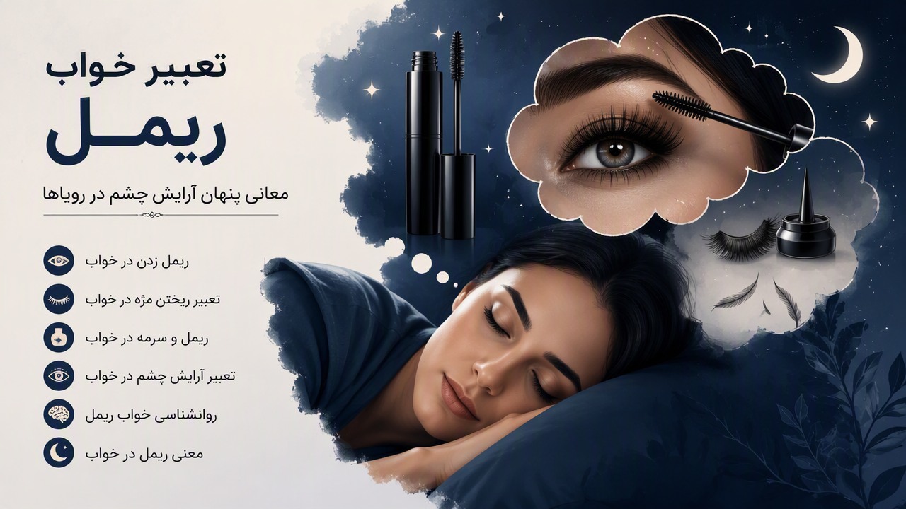 تعبیر خواب ریمل, ریمل زدن در خواب, تعبیر ریختن مژه در خواب, ریمل و سرمه در خواب, تعبیر آرایش چشم در خواب, تعبیر خواب مژه, تعبیر خواب آرایش, معنی ریمل در خواب, روانشناسی خواب ریمل, ریمل سیاه در خواب, 
